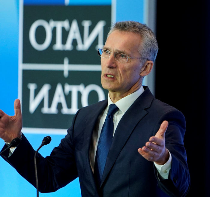 Generalsekretær i NATO Jens Stoltenberg											REUTERS/Joshua Roberts/File Photo