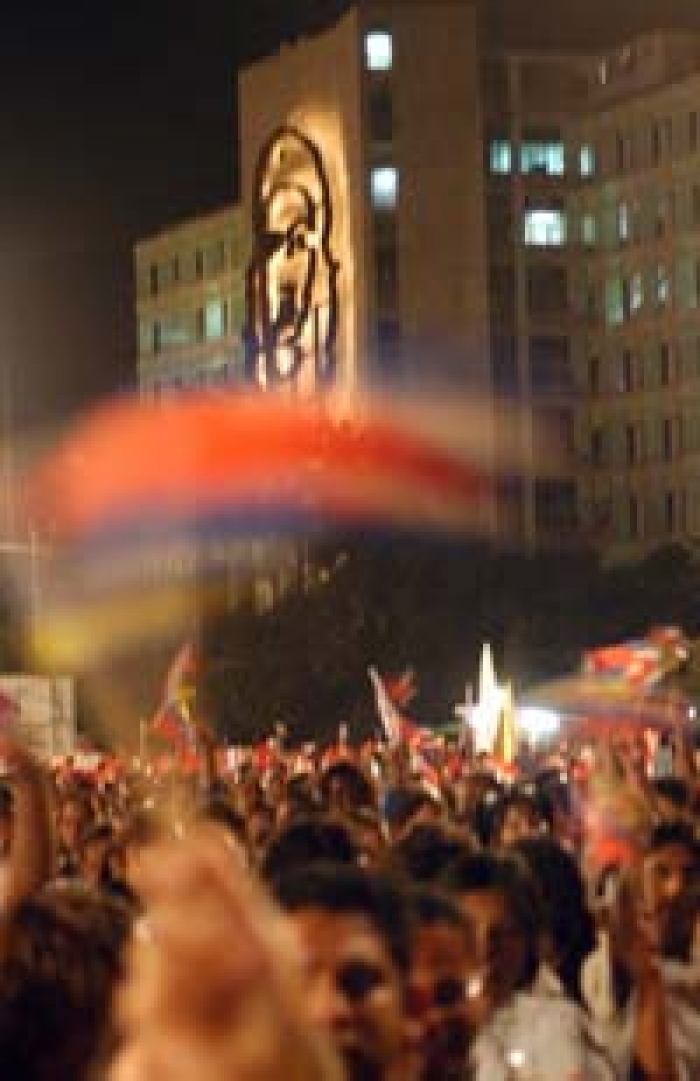 Kjempedemonstrasjon på Cuba