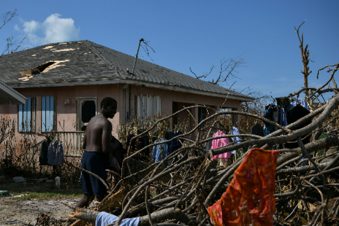 Ødeleggelsene på Bahamas etter orkanen Dorian i Marsh havn, Great Abaco															REUTERS/Loren Elliott