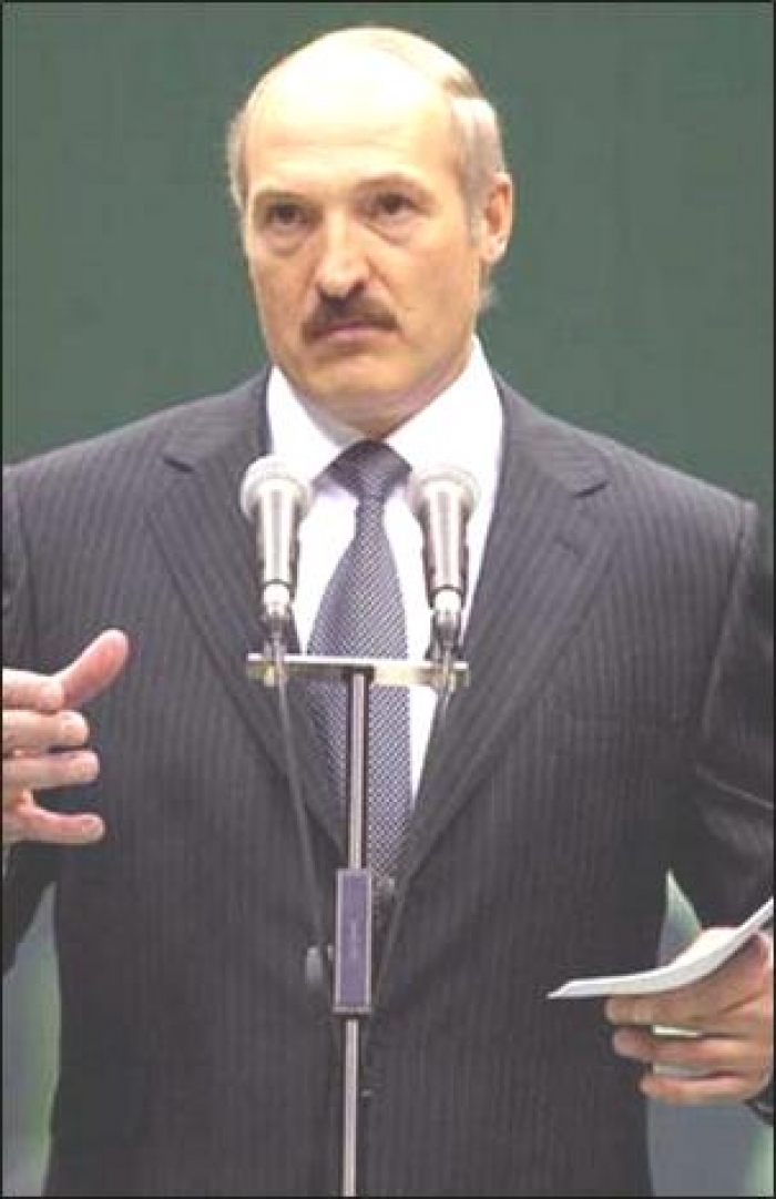 Hviterusserne—støtter Lukasjenko