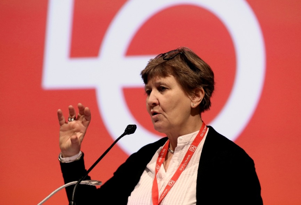 Mette Nord, leder i Fagforbundet ønsker å beholde EØS-avtalen.												Foto: Vidar Ruud / NTB scanpix