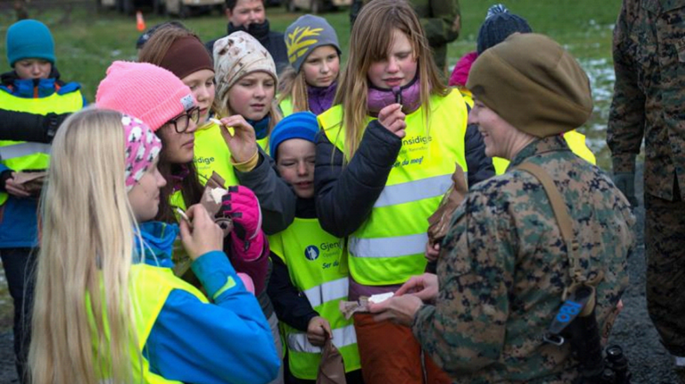 Er dette sannheten om NATO slik den framstilles i norske lærebøker?  Bildet fra Trident Juncture i Stjørdalen