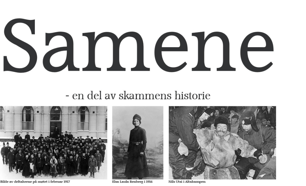 Samene - en del av skammens historie