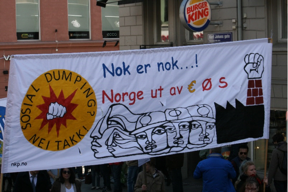 EØS er et frontalangrep på arbeiderklassen
