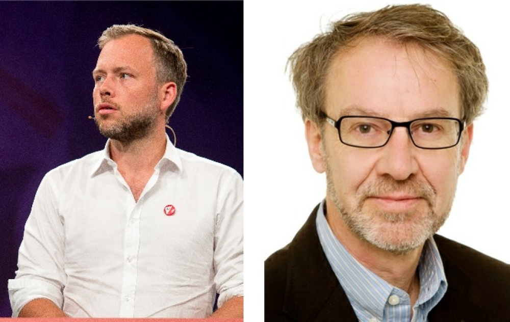 Lysbakken hevder det er nær 100 000 fattige barn i Norge, Aaberge mener dette er ukorrekt. 																					Foto: Torstein Bøe / NTB scanpix/SSB