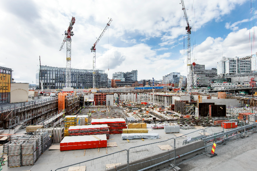 Illustrasjonsfoto Færre organiserte innenfor byggebransjen																				Foto: Gorm Kallestad / NTB scanpix