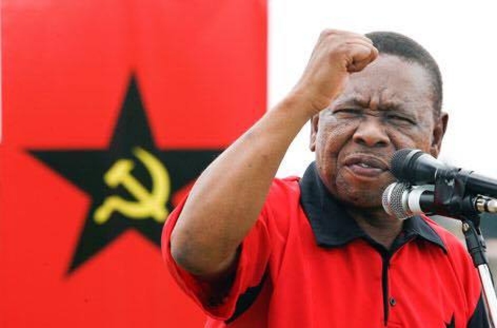 Sør-Afrikas Kommunistiske Parti taler for WFTUs 17. kongress