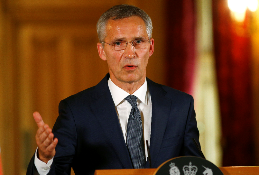 Generalsekretær i NATO, Jens Stoltenberg																											REUTERS/Henry Nicholls