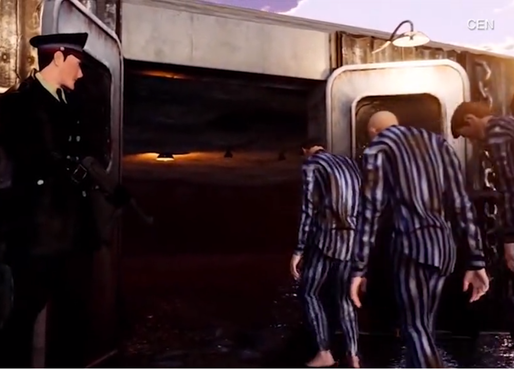 Skjermbilde fra en sniktitt på spillet