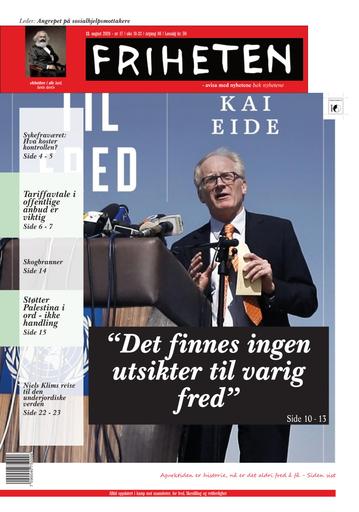 Friheten 17 - 13. august 2026