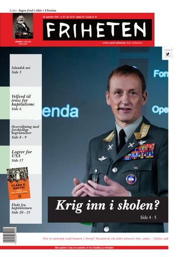 Friheten 19 - 10. september 2026